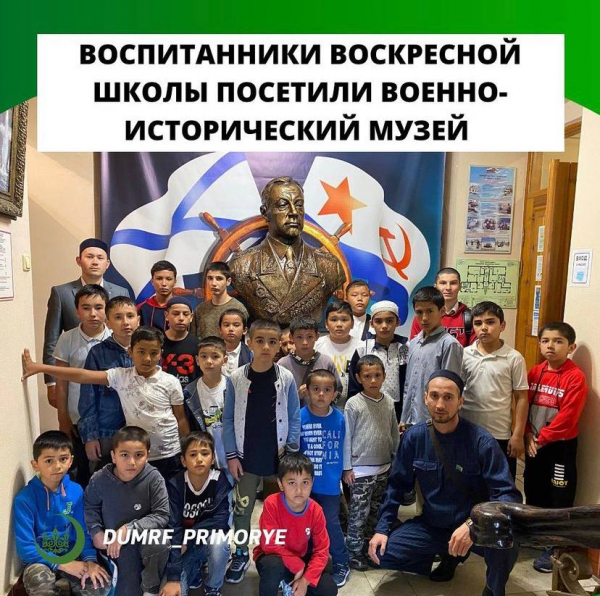 Воспитанники воскресной школы посетили военно-исторический музей