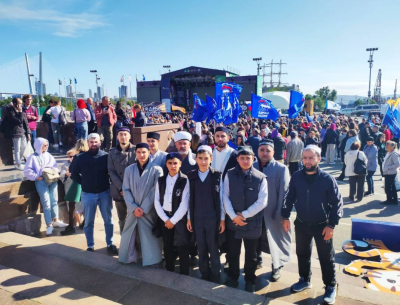 Мусульмане Приморья приняли участие в митинге в поддержку референдумов на Донбассе
