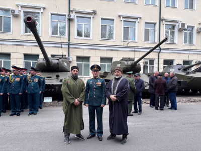 Мусульманское Духовенство приняло участие в параде Пятой гвардейской общевойсковой армии