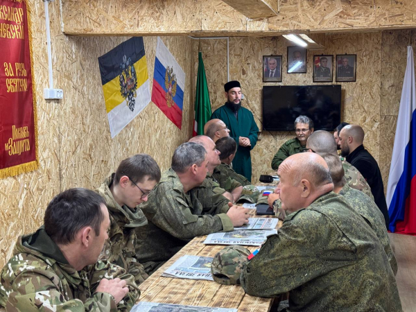 Председатель ДУМ Приморского края посетил зону СВО с духовной поддержкой