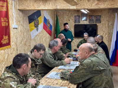 Председатель ДУМ Приморского края посетил зону СВО с духовной поддержкой