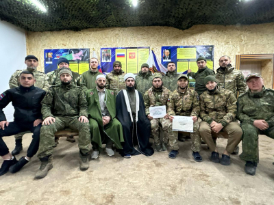 Байрам намаз в зоне СВО